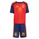 Kit De Football Espagne Lamine Yamal 19 Enfant Domicile Coupe du Monde 2026