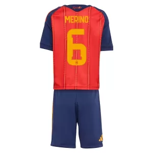 Kit De Football Espagne Merino 6 Enfant Domicile Coupe du Monde 2026