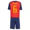 Kit De Football Espagne Merino 6 Enfant Domicile Coupe du Monde 2026