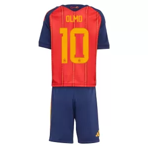 Kit De Football Espagne Olmo 10 Enfant Domicile Coupe du Monde 2026