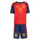 Kit De Football Espagne Olmo 10 Enfant Domicile Coupe du Monde 2026