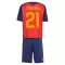 Kit De Football Espagne OYARZABAL 21 Enfant Domicile Coupe du Monde 2026