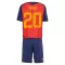 Kit De Football Espagne Pedri 20 Enfant Domicile Coupe du Monde 2026