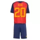 Kit De Football Espagne Pedri 20 Enfant Domicile Coupe du Monde 2026