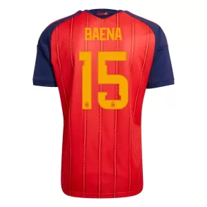 Maillot De Foot Espagne Baena 15 Domicile Coupe du Monde 2026