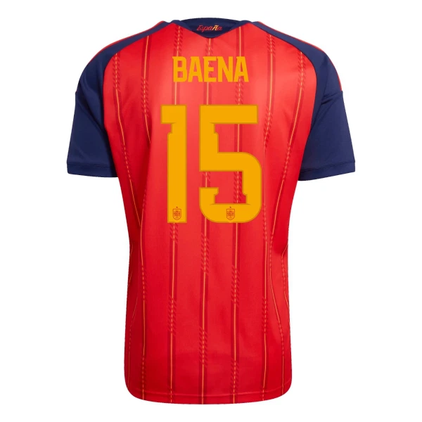 Maillot De Foot Espagne Baena 15 Domicile Coupe du Monde 2026