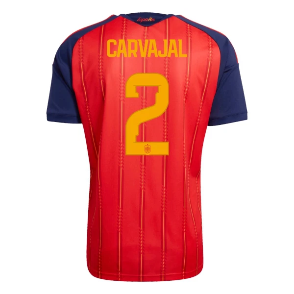 Maillot De Foot Espagne Carvajal 2 Domicile Coupe du Monde 2026