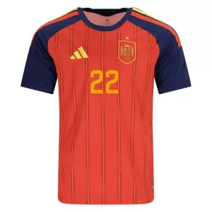 Maillot De Foot Espagne Cucurella 22 Domicile Coupe du Monde 2026