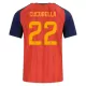 Maillot De Foot Espagne Cucurella 22 Domicile Coupe du Monde 2026