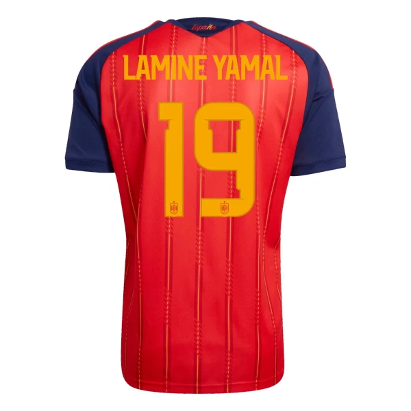 Maillot De Foot Espagne Lamine Yamal 19 Domicile Coupe du Monde 2026