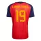 Maillot De Foot Espagne Lamine Yamal 19 Domicile Coupe du Monde 2026