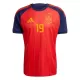 Maillot De Foot Espagne Lamine Yamal 19 Domicile Coupe du Monde 2026