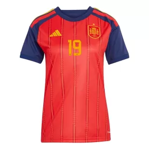 Maillot De Foot Espagne Lamine Yamal 19 Femme Domicile Coupe du Monde 2026