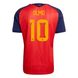 Maillot De Foot Espagne Olmo 10 Domicile Coupe du Monde 2026