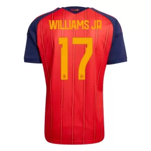 Maillot De Foot Espagne Williams JR 17 Domicile Coupe du Monde 2026