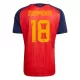 Maillot De Foot Espagne ZUBIMENDI 18 Domicile Coupe du Monde 2026