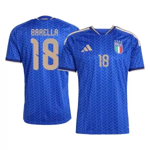 Maillot De Foot Italie Barella 18 Domicile Coupe du Monde 2026