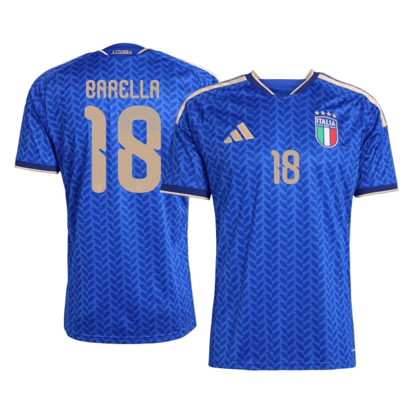 Maillot De Foot Italie Barella 18 Domicile Coupe du Monde 2026 Maillot De Foot Italie Barella 18 Domicile Coupe du Monde 2026
