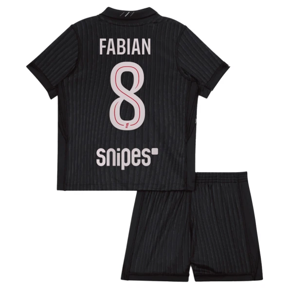 Kit De Football Paris Saint-Germain Fabian Ruiz 8 Enfant Fourth Jordan 25/26 Kit De Football Paris Saint-Germain Fabian Ruiz 8 Enfant Fourth Jordan 25/26