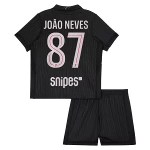 Kit De Football Paris Saint-Germain Joao Neves 87 Enfant Fourth Jordan 25/26