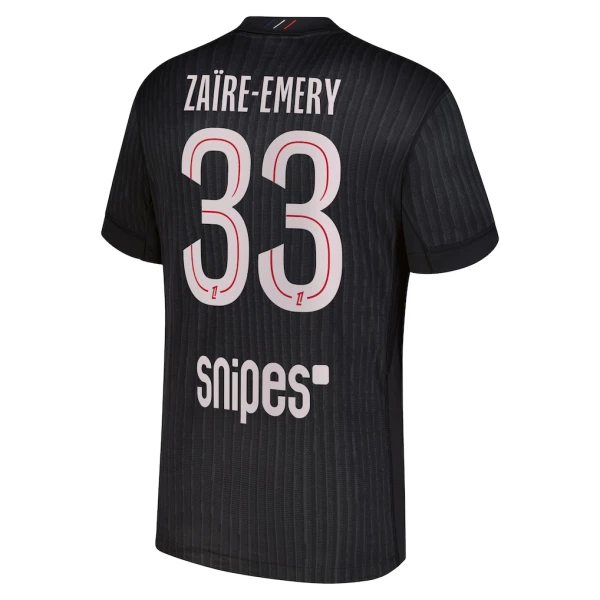 Maillot De Foot Paris Saint-Germain Zaire-Emery 33 Fourth Jordan 25/26