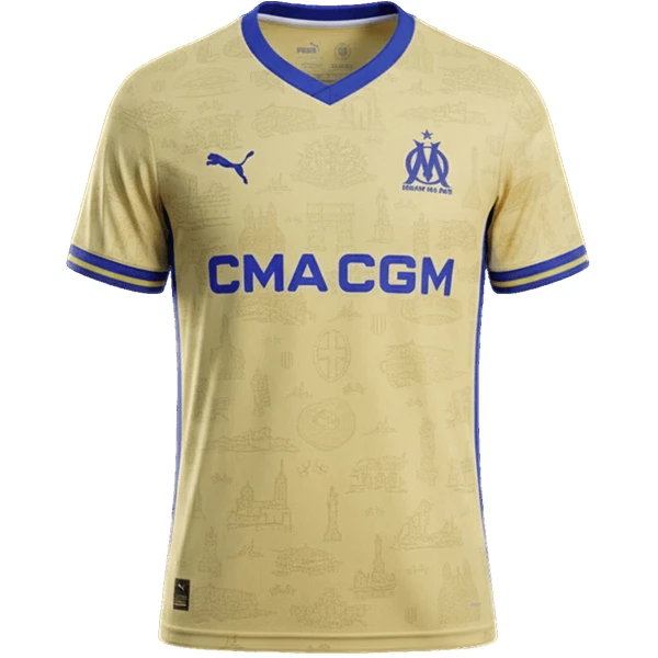 Kit De Football Olympique de Marseille Enfant Fourth 25/26