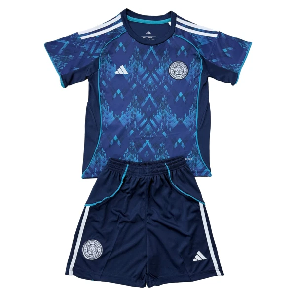 Kit De Football Leicester City Enfant Extérieur 25/26 Kit De Football Leicester City Enfant Extérieur 25/26