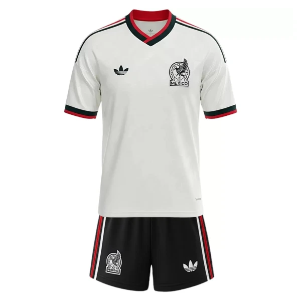 Kit De Football Mexique Enfant Extérieur Coupe du Monde 2026