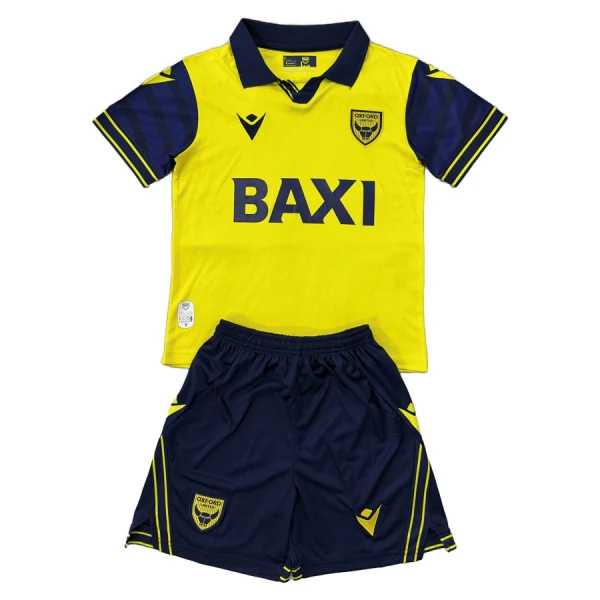 Kit De Football Oxford United Enfant Domicile 25/26 Kit De Football Oxford United Enfant Domicile 25/26