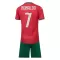 Kit De Football Portugal Cristiano Ronaldo 7 Enfant Domicile Coupe du Monde 2026