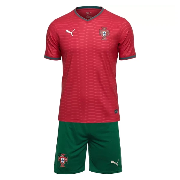 Kit De Football Portugal Enfant Domicile Coupe du Monde 2026 Kit De Football Portugal Enfant Domicile Coupe du Monde 2026