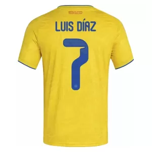 Maillot De Foot Colombie Luis Díaz 7 Domicile Coupe du Monde 2026