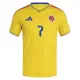 Maillot De Foot Colombie Luis Díaz 7 Domicile Coupe du Monde 2026