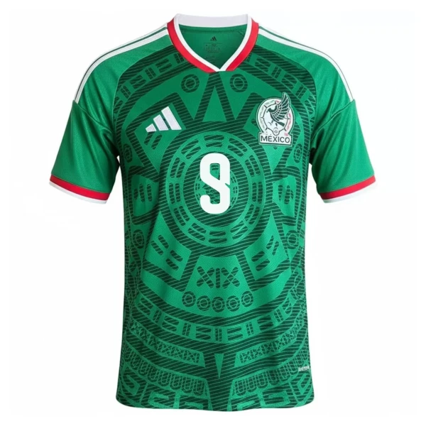 Maillot De Foot Mexique Raul 9 Domicile Coupe du Monde 2026