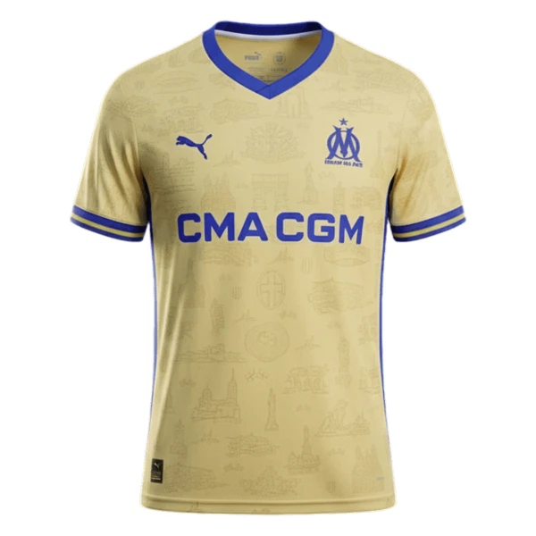 Maillot De Foot Olympique de Marseille Fourth 25/26 Maillot De Foot Olympique de Marseille Fourth 25/26