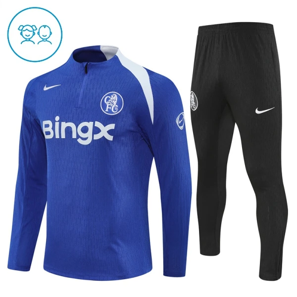 Chelsea Enfant Kit de Sweat-shirt d’entraînement 25/26 Bleu