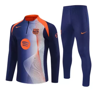 FC Barcelone Kit de Sweat-shirt d’entraînement 25/26 Bleu