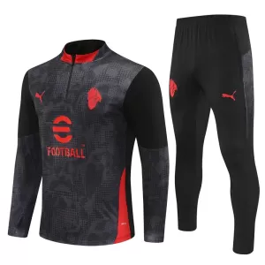 Milan AC Kit de Sweat-shirt d’entraînement 25/26 Noir