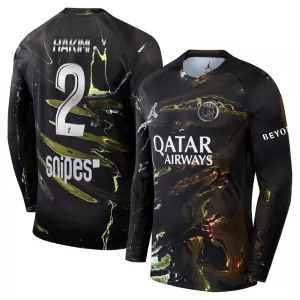 Maillot De Foot Paris Saint-Germain Achraf Hakimi 2 Night 25/26 Manches Longues