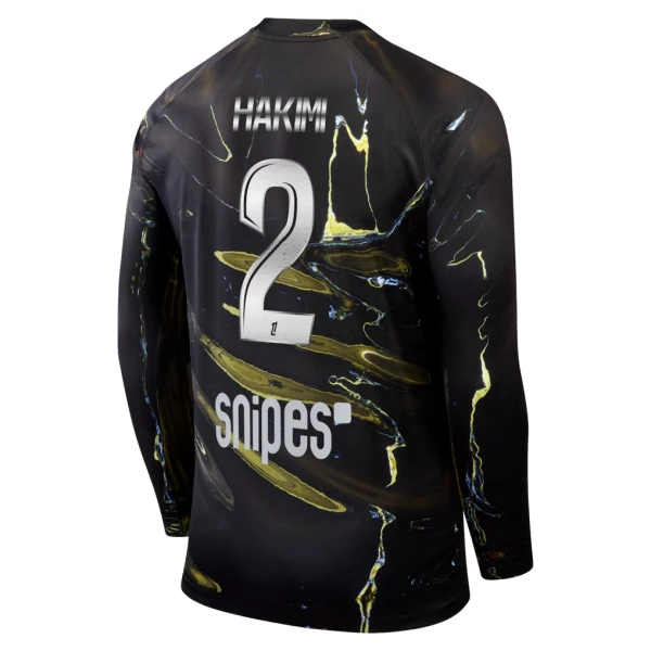 Maillot De Foot Paris Saint-Germain Achraf Hakimi 2 Night 25/26 Manches Longues