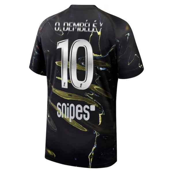 Maillot De Foot Paris Saint-Germain Ousmane Dembélé 10 Night 25/26