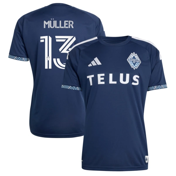 Maillot De Foot Vancouver Whitecaps Thomas Müller 13 Extérieur 2026