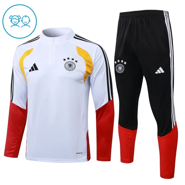Allemagne Enfant Kit de Sweat-shirt d’entraînement 26/27 Blanc