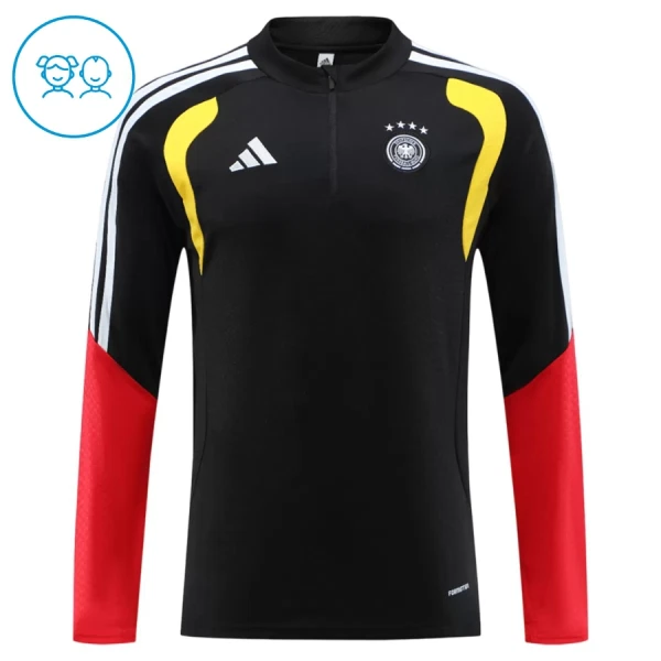 Allemagne Enfant Kit de Sweat-shirt d’entraînement 26/27 Noir