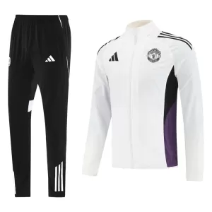 Manchester United Ensemble Vestes d'Entraînement 25/26 Blanc