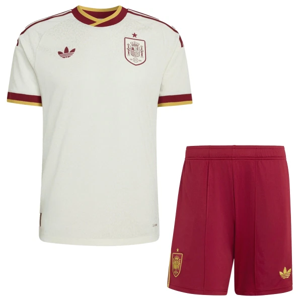 Kit De Football Espagne Enfant Extérieur Coupe du Monde 2026