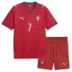 Kit De Football Portugal Cristiano Ronaldo 7 Enfant Domicile Coupe du Monde 2026