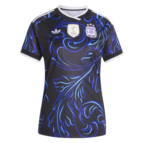 Maillot De Foot Argentine Femme Extérieur Coupe du Monde 2026