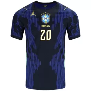 Maillot De Foot Brésil Estevao 20 Extérieur Coupe du Monde 2026