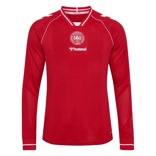 Maillot De Foot Danemark Domicile Coupe du Monde 2026 Manches Longues
